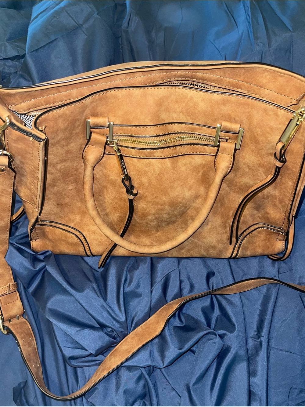 Violet Ray Shoulder Bag in Tan
